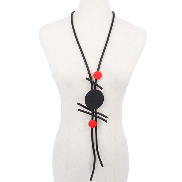 pendant necklaces jid geometric red round wooden beads jewelry women ethnic rubber necklace unique neck gift for mom body accesssries, Silver
pendant necklaces jid geometric red round wooden beads jewelry women ethnic rubber necklace unique neck gift for mom body accesssries, Silver