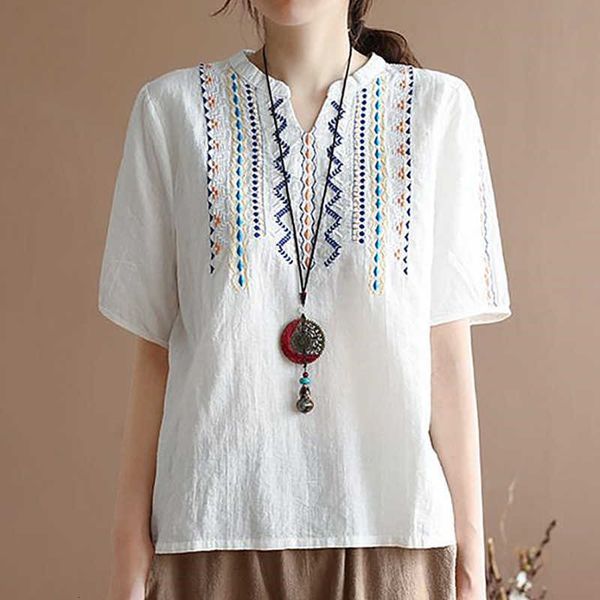 women's tanks & camis plus size for women 100% cotton vintage blouse embroidery ladies summer casual short sleeve white shirt j1oj
women's tanks & camis plus size for women 100% cotton vintage blouse embroidery ladies summer casual short sleeve white shirt j1oj