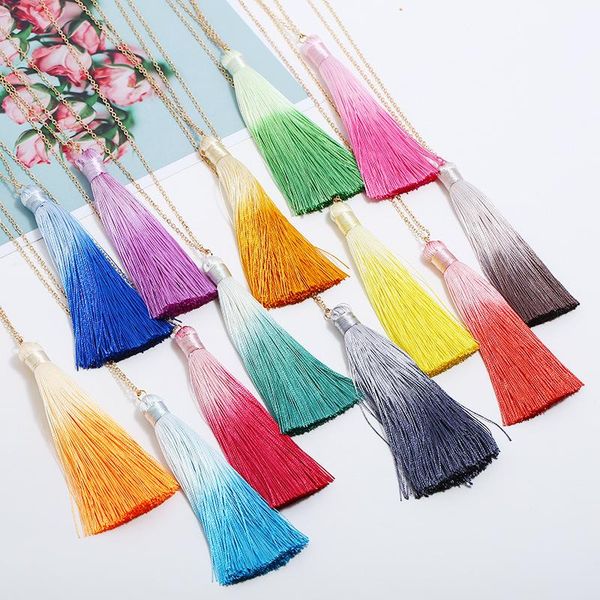 pendant necklaces naomy&zp 13 colors tassel necklace women long boho bohemia statement vintage fringe fashion jewelry, Silver
pendant necklaces naomy&zp 13 colors tassel necklace women long boho bohemia statement vintage fringe fashion jewelry, Silver