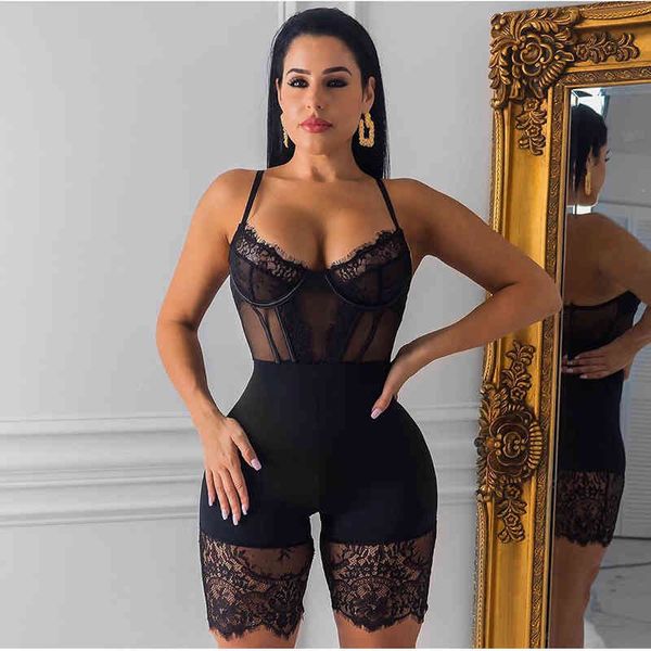 casual dresses hollow out backless jumpsuit women spaghetti straps see through mesh splice lace playsuit party club wear rompers, Black;gray
casual dresses hollow out backless jumpsuit women spaghetti straps see through mesh splice lace playsuit party club wear rompers, Black;gray