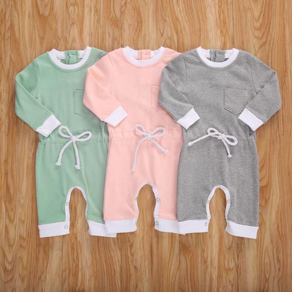 jumpsuits infant baby girls boys romper, long sleeve elastic waist one piece jumpsuit with front pocket, Blue
jumpsuits infant baby girls boys romper, long sleeve elastic waist one piece jumpsuit with front pocket, Blue