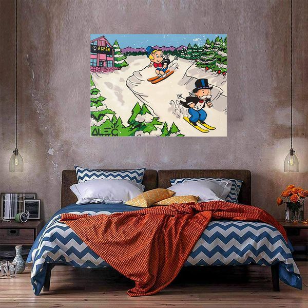 alec monopoly skiing oil painting on canvas home decor handcrafts /hd print wall art picture customization is acceptable 21043013
alec monopoly skiing oil painting on canvas home decor handcrafts /hd print wall art picture customization is acceptable 21043013