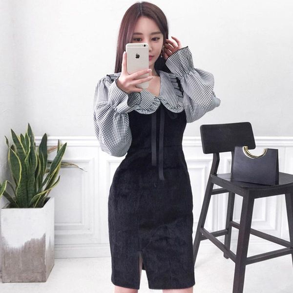 two piece dress arrival fashion temperament women sets outdoor comfortable loose plaid shirt and casual slim pencil 2 pieces set, White
two piece dress arrival fashion temperament women sets outdoor comfortable loose plaid shirt and casual slim pencil 2 pieces set, White
