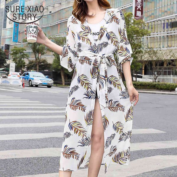 blusas mujer chiffon cardigan summer sun protection women blouses long sleeve loose flower print blouse shirts 9119 50 210415, White
blusas mujer chiffon cardigan summer sun protection women blouses long sleeve loose flower print blouse shirts 9119 50 210415, White