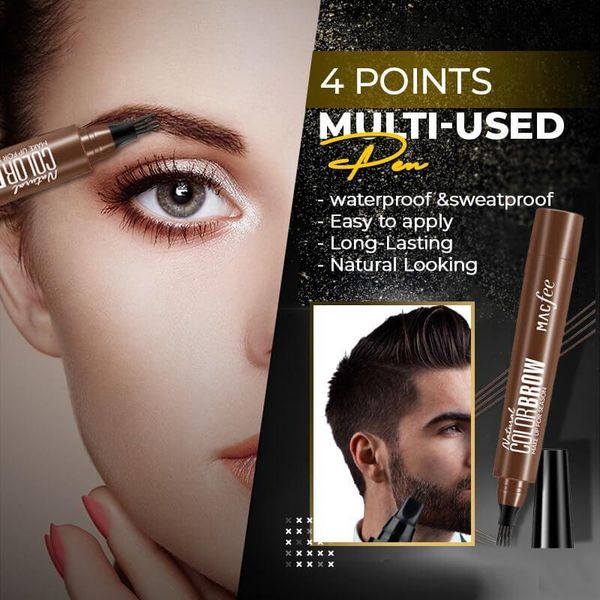toothbrush holders 4 points multi-used pen beard filling kit