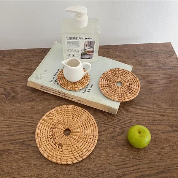 mats & pads woven placemat dim sum coffee table insulation shooting props handmade rattan coasters japanese style round
mats & pads woven placemat dim sum coffee table insulation shooting props handmade rattan coasters japanese style round
