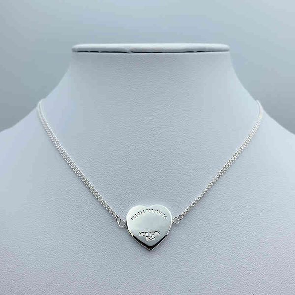 1:1 original love heart double layer necklace s925 sterling silver women luxury brands jewelry classic fashion gifts
1:1 original love heart double layer necklace s925 sterling silver women luxury brands jewelry classic fashion gifts
