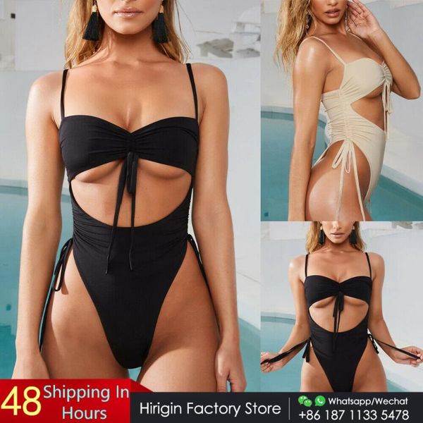 hirigin bandage swimwear one piece swimsuit 2021 push up pure black thong bikini padded bathing suit women beachwear one-piece suits
hirigin bandage swimwear one piece swimsuit 2021 push up pure black thong bikini padded bathing suit women beachwear one-piece suits