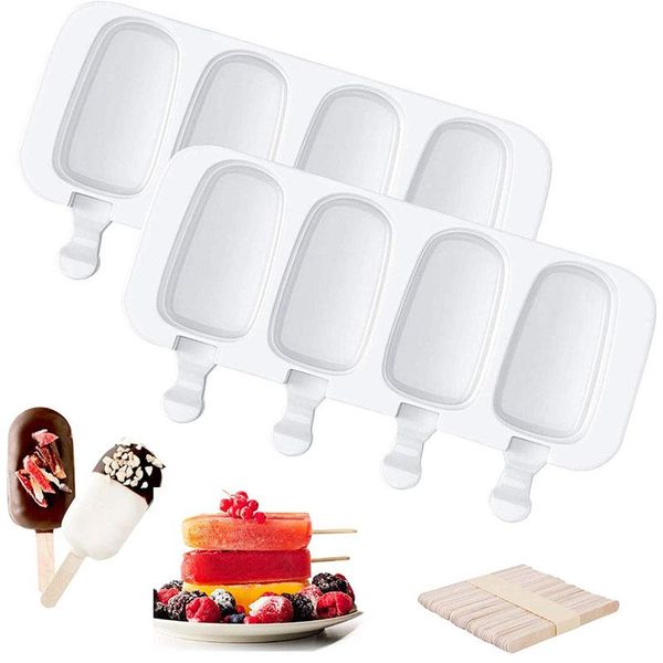 4/8cell big size silicone ice cream mold popsicle molds diy homemade dessert er fruit juice maker mould with sticks baking moulds
4/8cell big size silicone ice cream mold popsicle molds diy homemade dessert er fruit juice maker mould with sticks baking moulds