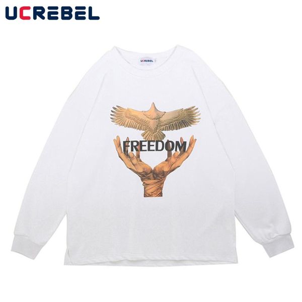 men's hoodies & sweatshirts print mens high street casual autumn streetwear loose long sleeved crew neck pullove men, Black
men's hoodies & sweatshirts print mens high street casual autumn streetwear loose long sleeved crew neck pullove men, Black