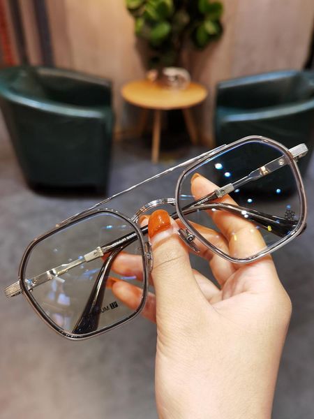fashion sunglasses frames jiandan myopic frame male and female double beam large face widened blue light lens individual spectacle eyewear 1, Black
fashion sunglasses frames jiandan myopic frame male and female double beam large face widened blue light lens individual spectacle eyewear 1, Black