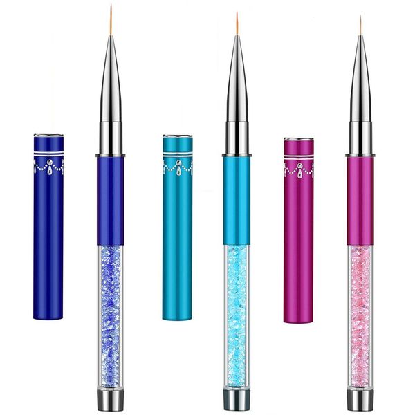 3pcs/lot sequins nail art brush drawing painting carving pen design manicure tool 7/9/11mm acrylic liner uv gel decoration tools, Yellow
3pcs/lot sequins nail art brush drawing painting carving pen design manicure tool 7/9/11mm acrylic liner uv gel decoration tools, Yellow