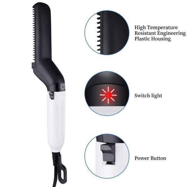 electric hair brushes multifunctional comb personal care men's styling roll straight cn(origin) wt19052101
electric hair brushes multifunctional comb personal care men's styling roll straight cn(origin) wt19052101
