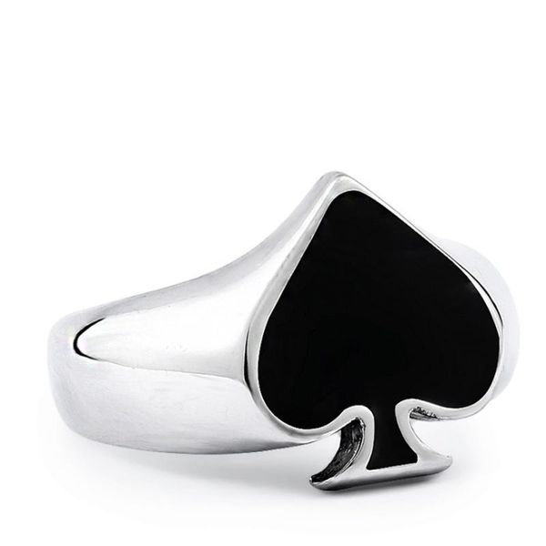 mens punk creative fashion playing cards spades ring boys titanium steel gift cluster rings, Golden;silver
mens punk creative fashion playing cards spades ring boys titanium steel gift cluster rings, Golden;silver