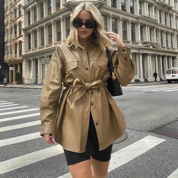 jackets fall winter jacket long sleeves belted warm casual fashion high street faux leather women coat outfits, Black;brown
jackets fall winter jacket long sleeves belted warm casual fashion high street faux leather women coat outfits, Black;brown