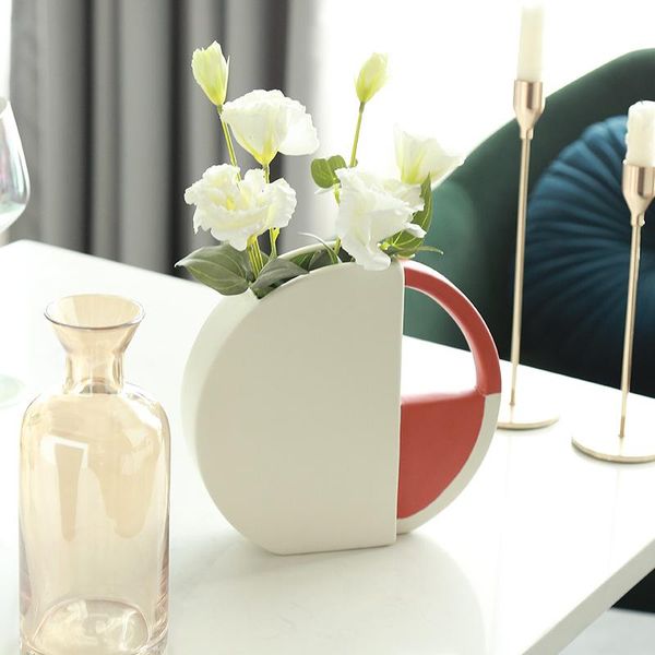 nordic decoration home ceramic art crafts bottle modern living room geometric shape vase decor flower planter pot ornaments vases
nordic decoration home ceramic art crafts bottle modern living room geometric shape vase decor flower planter pot ornaments vases