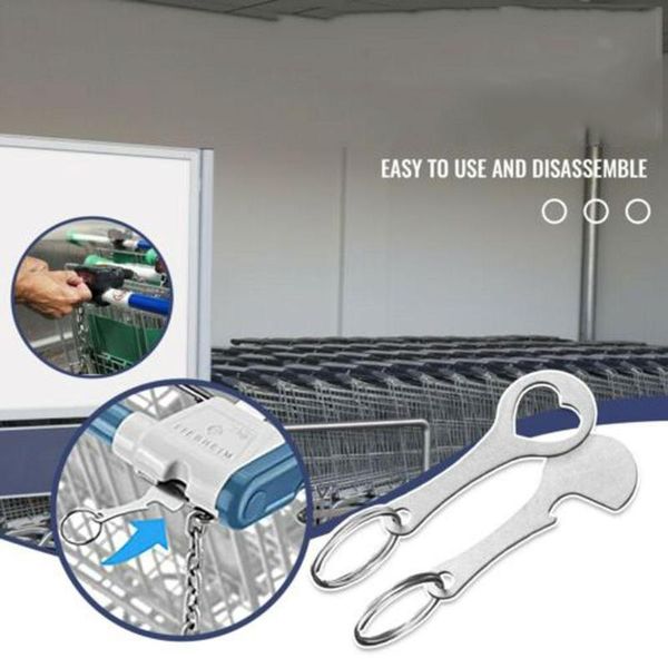 hooks & rails 2-piece stainless steel bottle opener multifunctional shopping trolley token keychain accessory
hooks & rails 2-piece stainless steel bottle opener multifunctional shopping trolley token keychain accessory