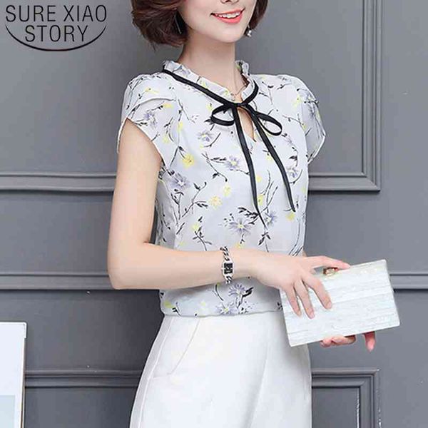 blusas fashion print chiffon women blouse shirt sweet bow v collar 's clothing plus size summer 0010 30 210508, White
blusas fashion print chiffon women blouse shirt sweet bow v collar 's clothing plus size summer 0010 30 210508, White
