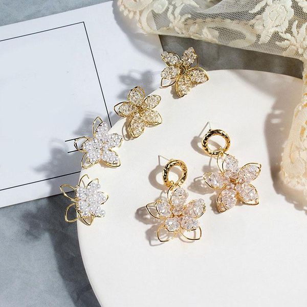 stud lovely crystal petal jewelry fashionable three-dimensional elegant ear pretty all-matched flowers earrings, Golden;silver
stud lovely crystal petal jewelry fashionable three-dimensional elegant ear pretty all-matched flowers earrings, Golden;silver