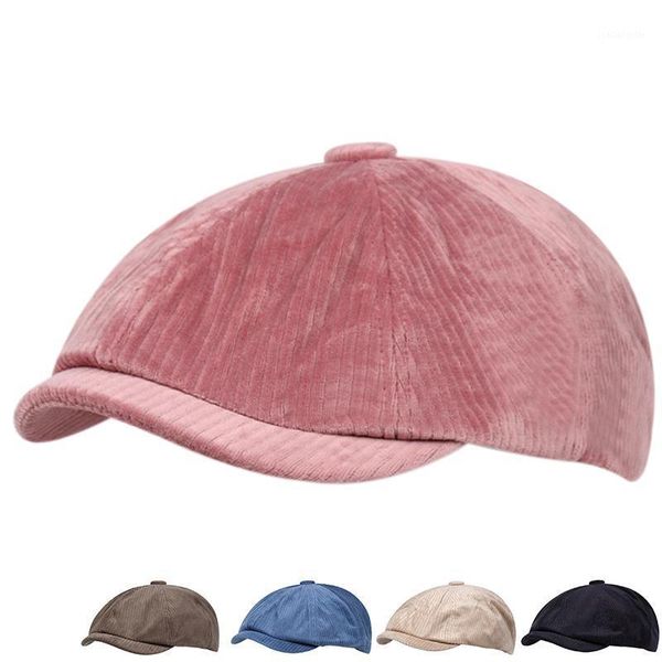spring and summer men's beret corduroy sboy hat retro all-match painter octagonal women berets, Blue;gray
spring and summer men's beret corduroy sboy hat retro all-match painter octagonal women berets, Blue;gray
