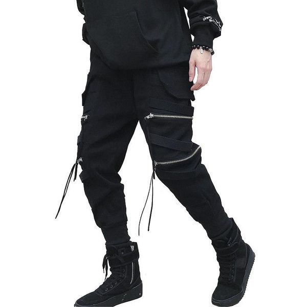 men's pants shzq drop hop streetwear joggers men black zipper ribbons harem cotton casual street style ankle length sweatpants
men's pants shzq drop hop streetwear joggers men black zipper ribbons harem cotton casual street style ankle length sweatpants