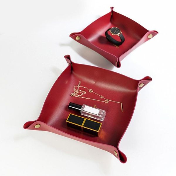 leather deskstorage tray key plate home decoration dice wallet coins folding box organizers boxes & bins
leather deskstorage tray key plate home decoration dice wallet coins folding box organizers boxes & bins
