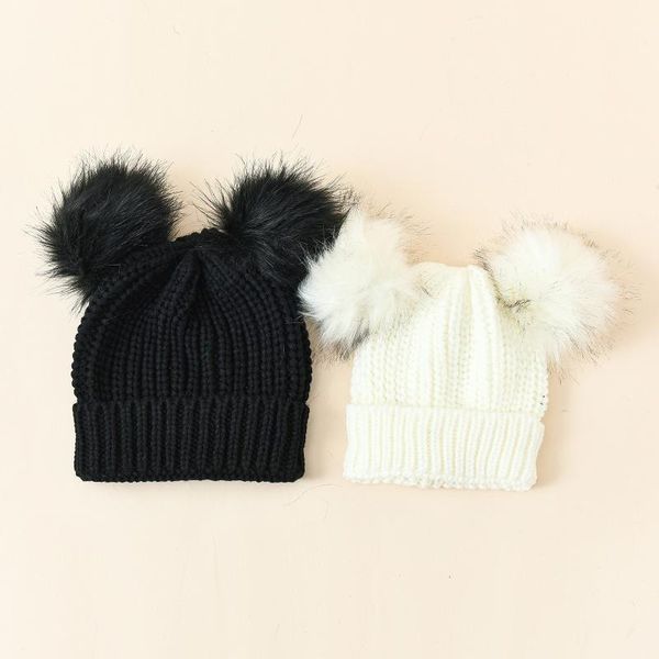 caps & hats child solid color double pompom hat children's winter fashion woolen cap knitting pullover warm czapki dla dzieci, Yellow
caps & hats child solid color double pompom hat children's winter fashion woolen cap knitting pullover warm czapki dla dzieci, Yellow