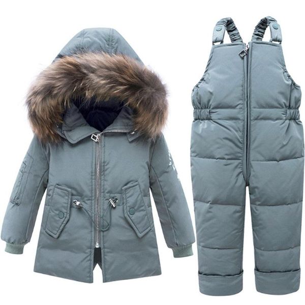 winter jacket for boys girls kids down jackets child's overalls hooded snowsuit natural fur parka children clothes set coat, Blue;gray
winter jacket for boys girls kids down jackets child's overalls hooded snowsuit natural fur parka children clothes set coat, Blue;gray
