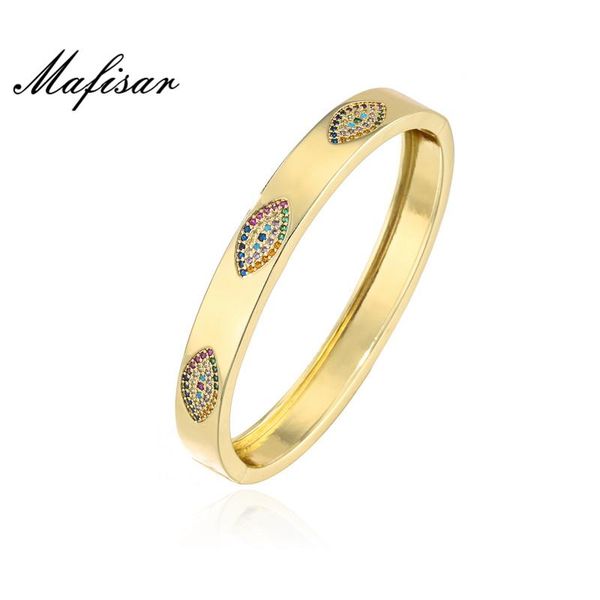 bangle mafisar gold color fashion cz evil eye bangles for women girl wholesale bracelet & female lucky party jewelry gift, Black
bangle mafisar gold color fashion cz evil eye bangles for women girl wholesale bracelet & female lucky party jewelry gift, Black