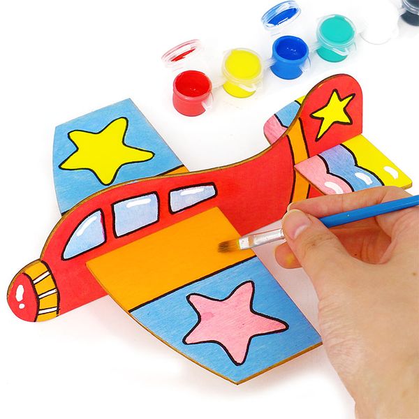 3pcs blank wooden fight plane diy painting graffiti plane children educational toy model creative gifts for children yjn
3pcs blank wooden fight plane diy painting graffiti plane children educational toy model creative gifts for children yjn