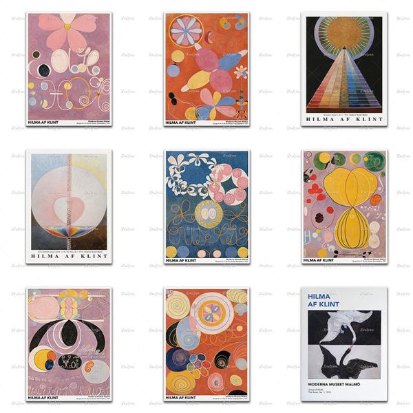 paintings hilma af klint poster,ten largest no.1 to no.9 youth print,abstract ,mid century modern home decor prints wall art canvas gift
paintings hilma af klint poster,ten largest no.1 to no.9 youth print,abstract ,mid century modern home decor prints wall art canvas gift