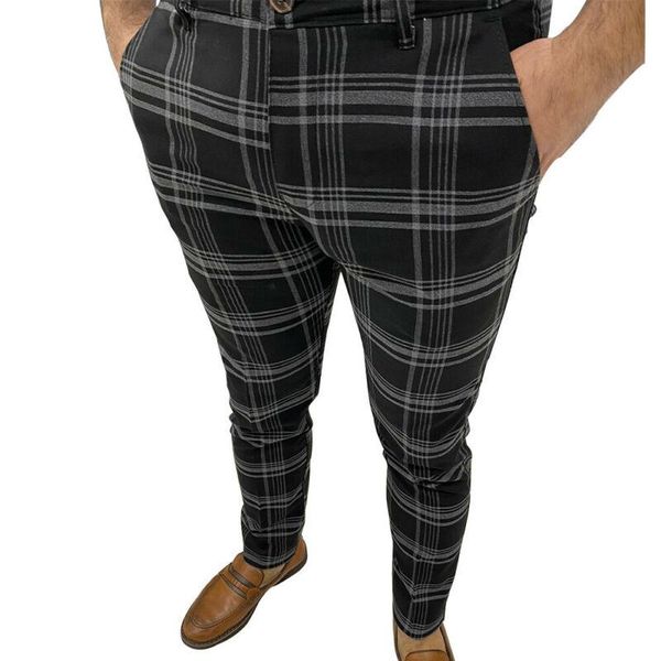 men's pants vicabo pantf for men plaid checked casual long dress business work formal slim fit trousers pocket fashion, Black
men's pants vicabo pantf for men plaid checked casual long dress business work formal slim fit trousers pocket fashion, Black