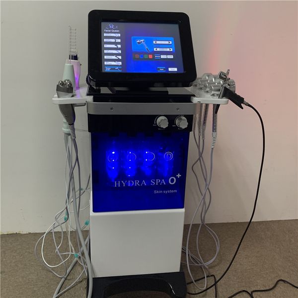 factory professional 8 in1 face spa hydra aqua peel facial hydrodermabrasion machine skin care beauty equipment, Black;white
factory professional 8 in1 face spa hydra aqua peel facial hydrodermabrasion machine skin care beauty equipment, Black;white