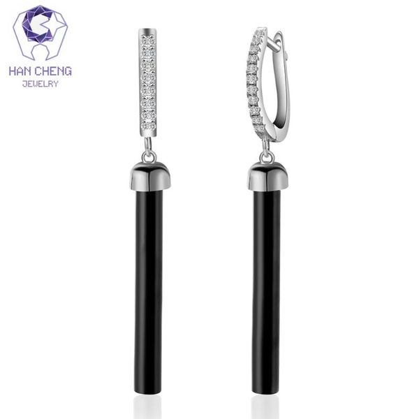dangle & chandelier hancheng cylinder golden silver long hanging cubic zirconia ceramic drop earrings for women jewelry brincos bijoux
dangle & chandelier hancheng cylinder golden silver long hanging cubic zirconia ceramic drop earrings for women jewelry brincos bijoux