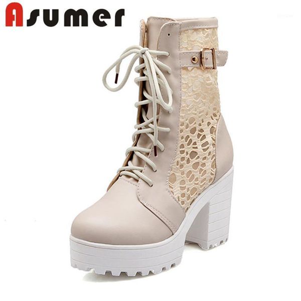 boots asumer 2021 arrive round toe high heels solid pu+bud silk ankle for women thick platform fashion1, Black
boots asumer 2021 arrive round toe high heels solid pu+bud silk ankle for women thick platform fashion1, Black