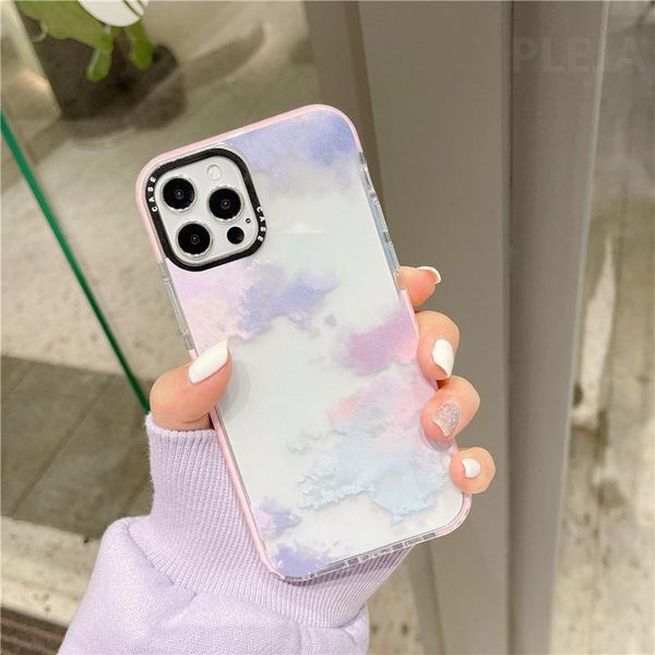 cell phone mounts & holders fashion colored clouds painting case for 12 mini 11 pro max 7 8 plus x xr xs se 2021 cute silicone back c 
cell phone mounts & holders fashion colored clouds painting case for 12 mini 11 pro max 7 8 plus x xr xs se 2021 cute silicone back c