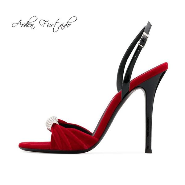 arden furtado summer fashion women's shoes stilettos heels sling back sandals elegant buckle strap party big size 45, Black
arden furtado summer fashion women's shoes stilettos heels sling back sandals elegant buckle strap party big size 45, Black