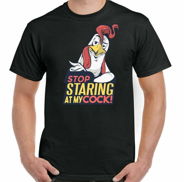 STOP STARING at MY COCK T-Shirt, Mens Funny Slogan Offensive Rude Animal Tee Top, White;black
STOP STARING at MY COCK T-Shirt, Mens Funny Slogan Offensive Rude Animal Tee Top, White;black