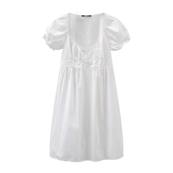 women's t-shirt slim girls soft cotton midi dress 2021 summer fashion ladies sweet puff sleeve es vintage women streetwear chic cu, White
women's t-shirt slim girls soft cotton midi dress 2021 summer fashion ladies sweet puff sleeve es vintage women streetwear chic cu, White