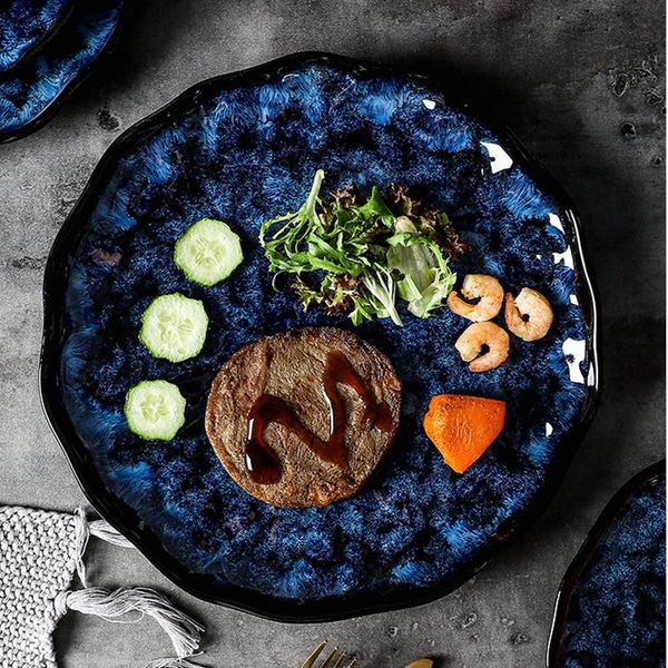 dishes & plates ceramic borders and comes blue rights creative japanese retro oven changed servies set plato platos de cena
dishes & plates ceramic borders and comes blue rights creative japanese retro oven changed servies set plato platos de cena