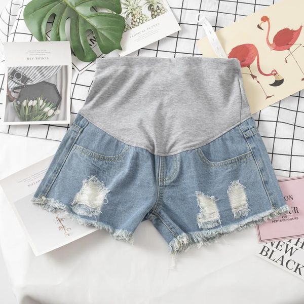 887# summer denim maternity shorts ripped hole casual adjustable belly clothes for pregnant women pregnancy short jeans bottoms, White
887# summer denim maternity shorts ripped hole casual adjustable belly clothes for pregnant women pregnancy short jeans bottoms, White