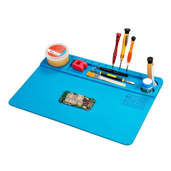 professional hand tool sets esd antistatic heat resistant insulation work mat soldering station kit silicone repair pad mobile phone diy wel
professional hand tool sets esd antistatic heat resistant insulation work mat soldering station kit silicone repair pad mobile phone diy wel