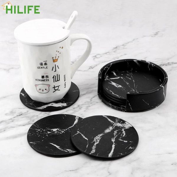 mats & pads anti-slip heat insulated table placemats pu leather 6pcs marble drink coffee cup mat tea pad creative
mats & pads anti-slip heat insulated table placemats pu leather 6pcs marble drink coffee cup mat tea pad creative