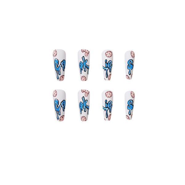 false nails 24pcs cookies print fake nail patch glue type removable long paragraph fashion manicure save time sana889, Red;gold
false nails 24pcs cookies print fake nail patch glue type removable long paragraph fashion manicure save time sana889, Red;gold