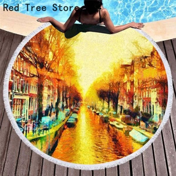 towel watercolor landscape 3d printing round beach microfiber fabric bath towels yoga mat blanket cover with tassel drop shiping
towel watercolor landscape 3d printing round beach microfiber fabric bath towels yoga mat blanket cover with tassel drop shiping