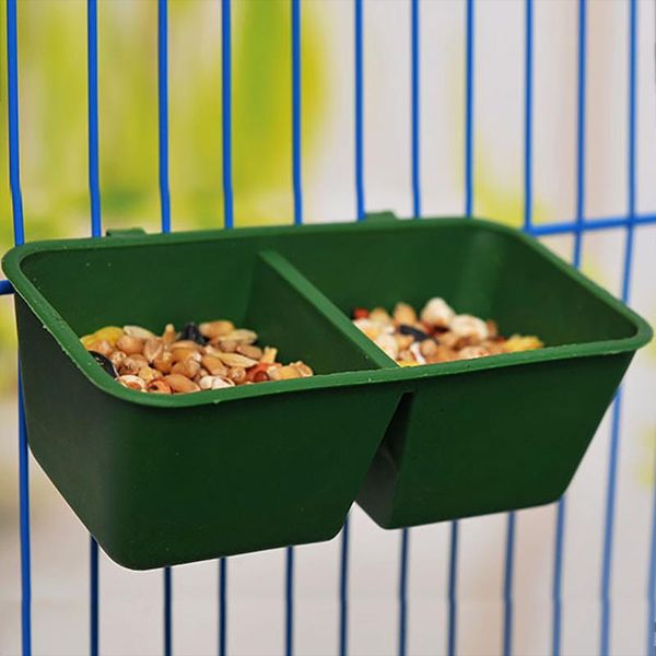 other bird supplies bowl 2 grids hanging food pet cage plastic feeders supply water container
other bird supplies bowl 2 grids hanging food pet cage plastic feeders supply water container