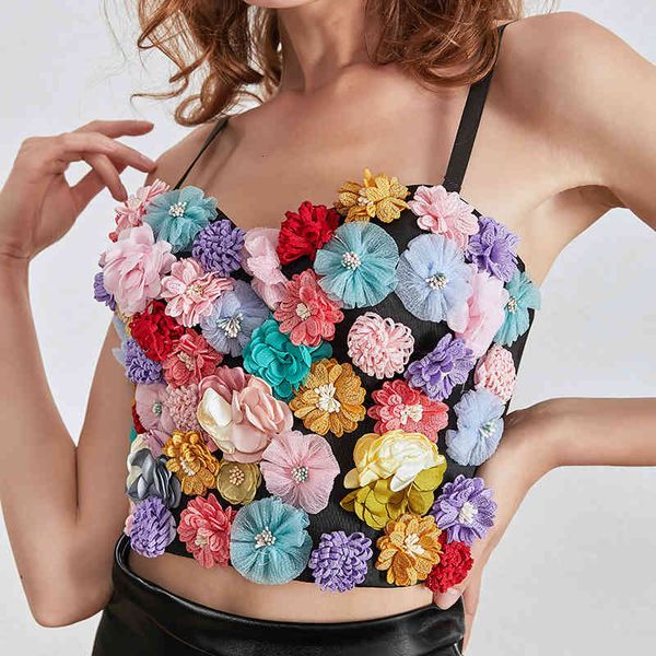 patchwork florals women's vest v neck spaghetti strap sleeveless hit color short vests female fashion clothing, White
patchwork florals women's vest v neck spaghetti strap sleeveless hit color short vests female fashion clothing, White
