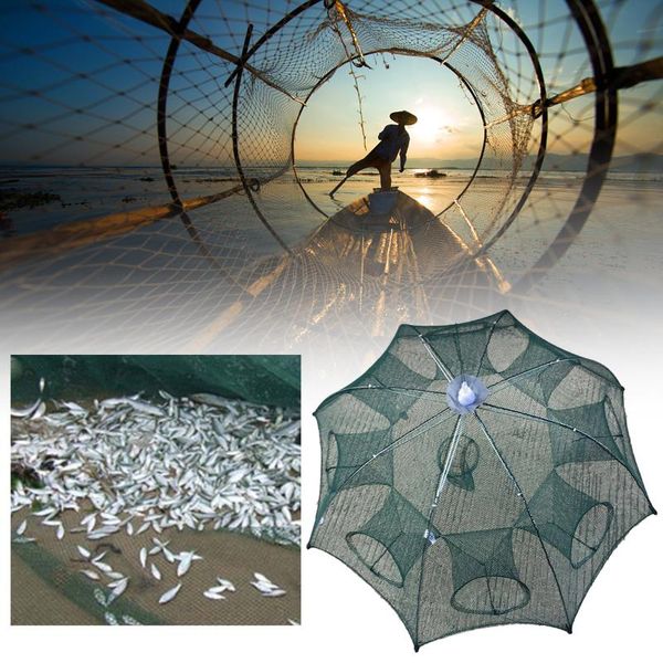 foldable 6-20 holes automatic fishing net shrimp cage nylon crab fish trap cast crayfish catcher tank cages accessories
foldable 6-20 holes automatic fishing net shrimp cage nylon crab fish trap cast crayfish catcher tank cages accessories