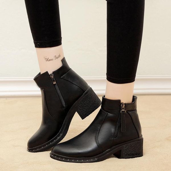 boots 2021 warm plush winter women shoes woman black leather round toe zipper square high heels ladies ankle
boots 2021 warm plush winter women shoes woman black leather round toe zipper square high heels ladies ankle