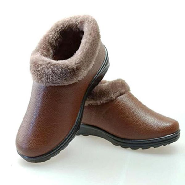 boots 2021 waterproof women winter shoes snow warm fur inside anti skid bottom keep mother casual kl846, Black
boots 2021 waterproof women winter shoes snow warm fur inside anti skid bottom keep mother casual kl846, Black